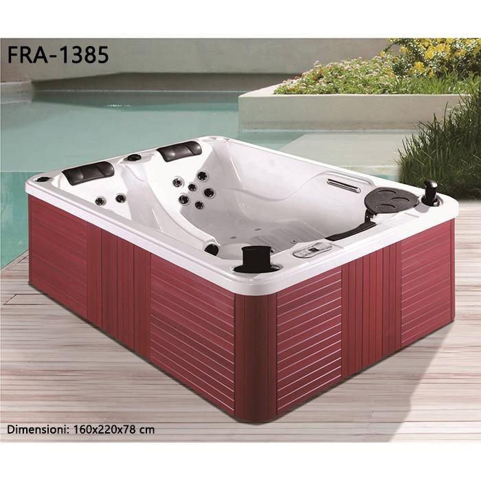 Spa Bañera de hidromasaje al aire libre FRA-1385 Leroy Merlin