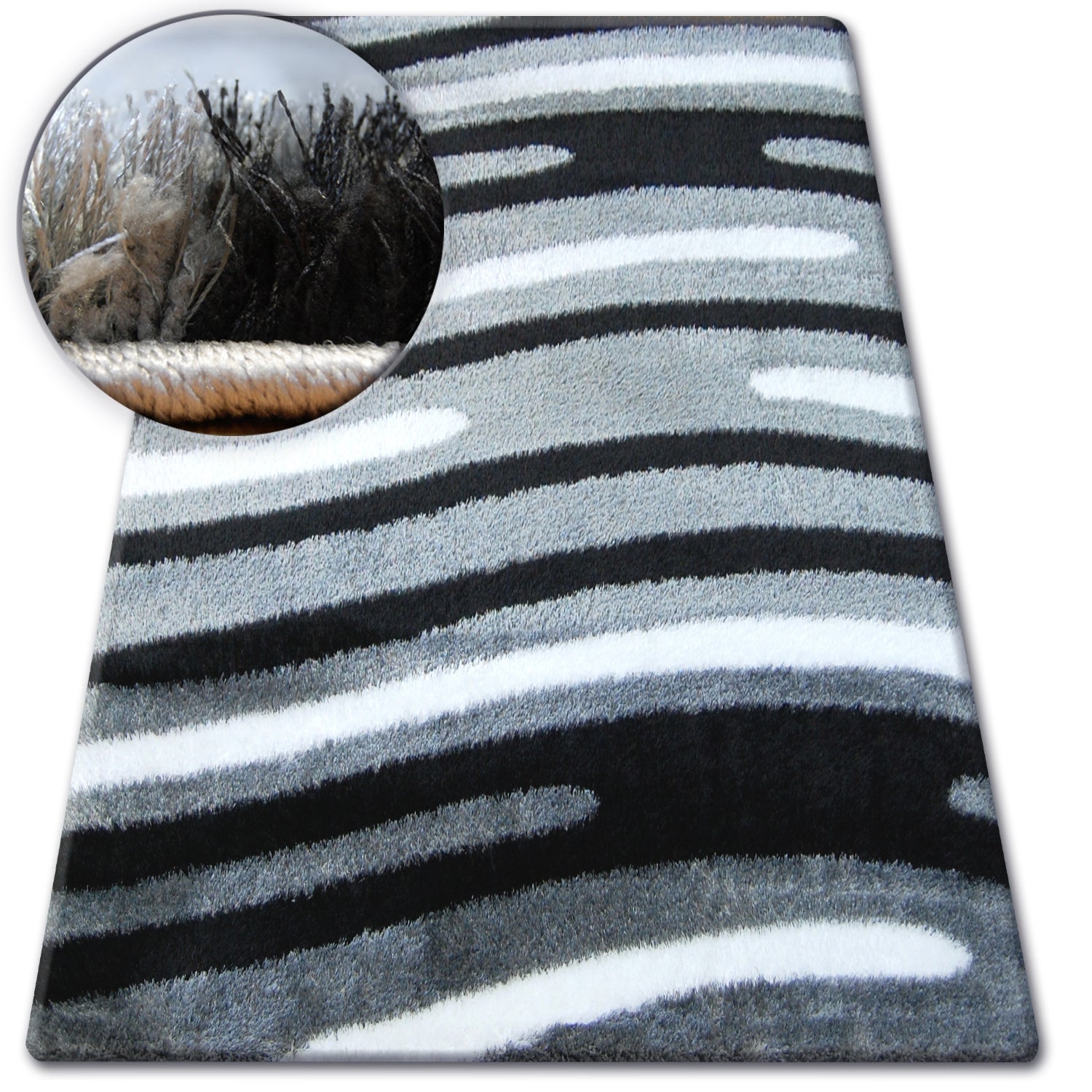 Dywan SHAGGY VERONA B057 grey 80x150 cm