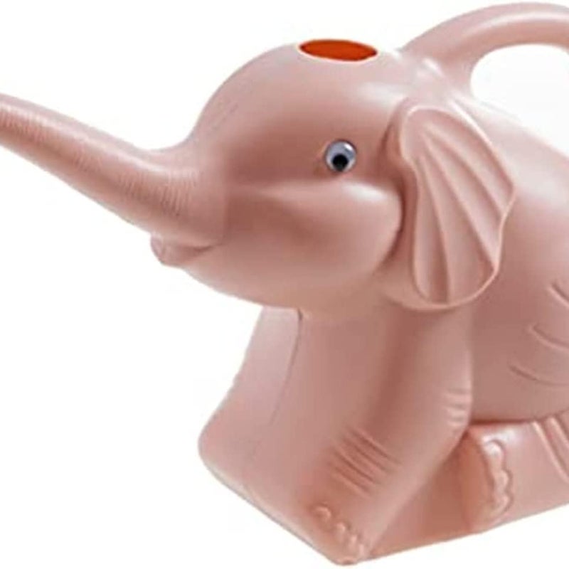 Konewka o pojemności 2 litrów - Design słonia - Mała plastikowa konewka ogrodowa - Do użytku wewnątrz i na zewnątrz - Narzędzia ogrodowe dla dzieci