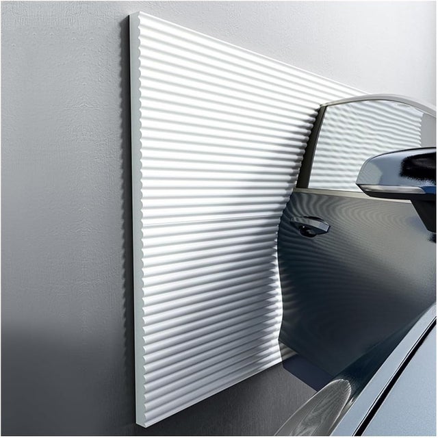 Film de protection mural autocollant pour garage (blanc), mousse de protection pour garage, protection anti-chocs, coussins amortisseurs destinés à pr