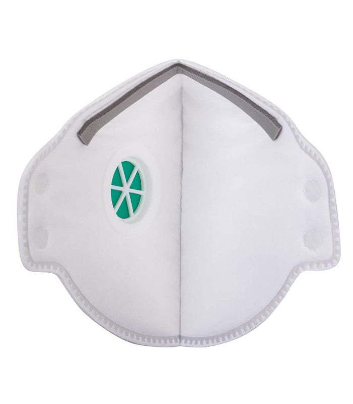 Masque respiratoire pliable à valve Portwest NR D FFP3 (boite de 20 masques) Blanc Unique - 2