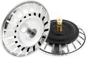 Bouchon D'évier Réglable En Acier Inoxydable 304 - Pour Cuisine, 82 Mm, Anti-obstruction, Facile à Nettoyer