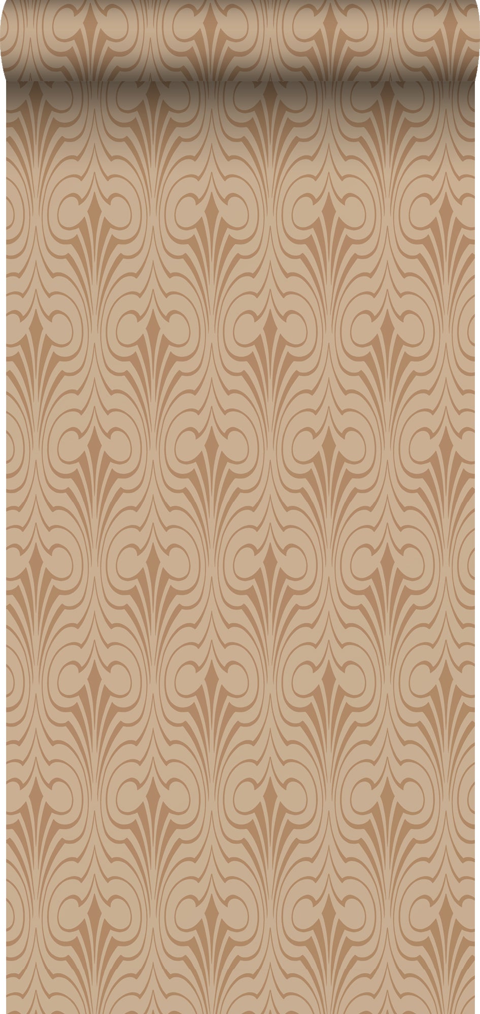 Tapeta forma graficzna terakoty różowej - 50 x 900 cm - ESTAHOME
