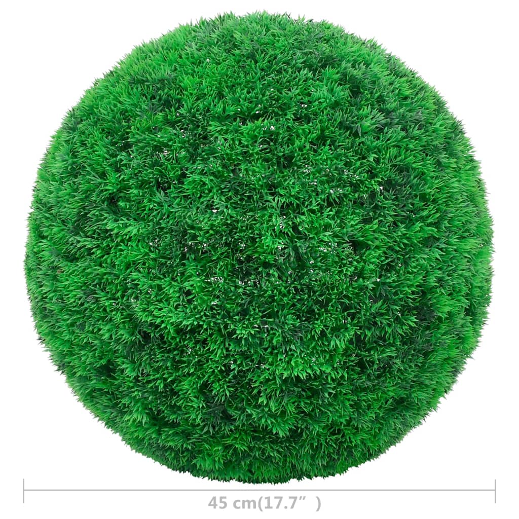Bolas de buxo artificiais 2 pcs 45 cm - 4