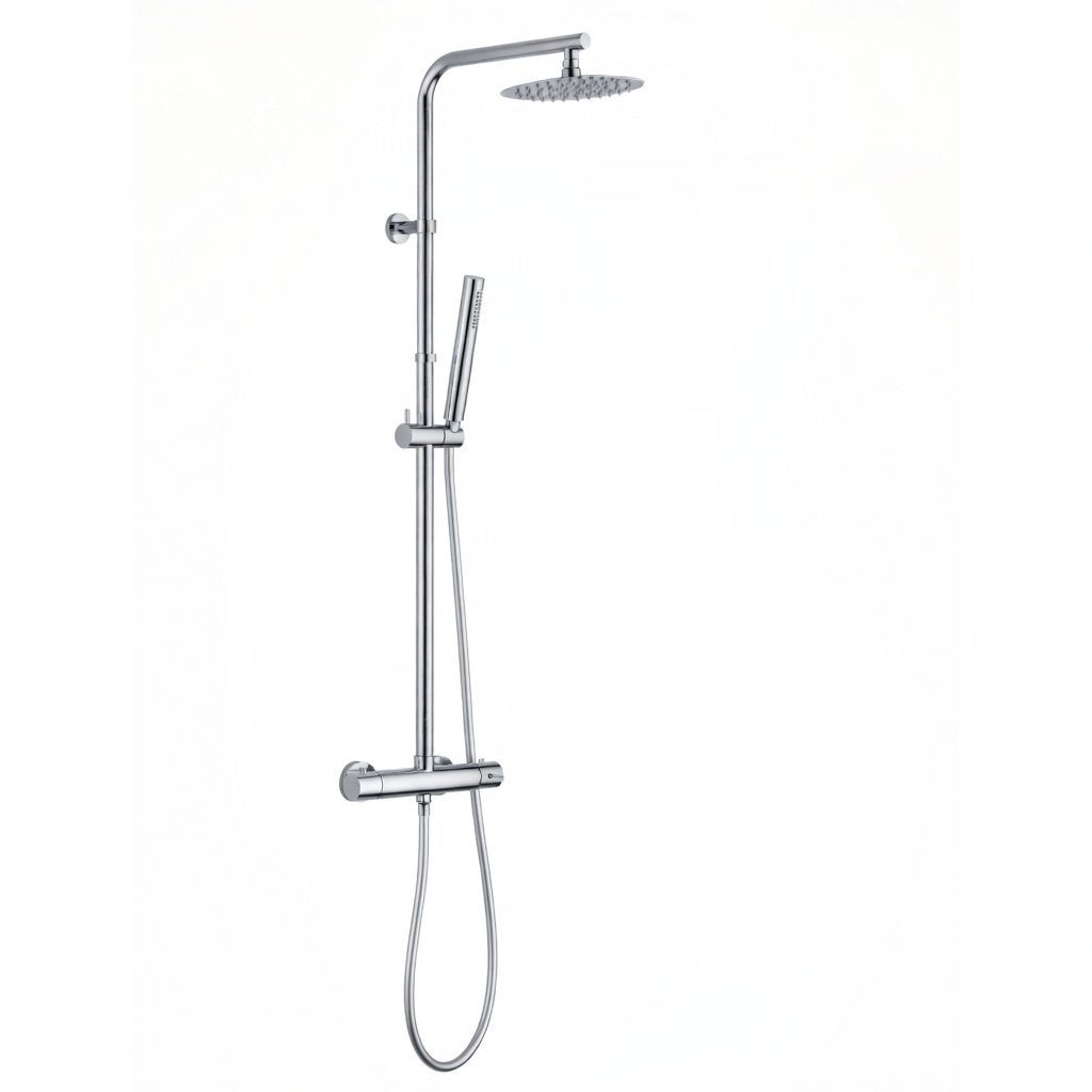 Columna mezcladora termostática de ducha cromada sh4143 rodi