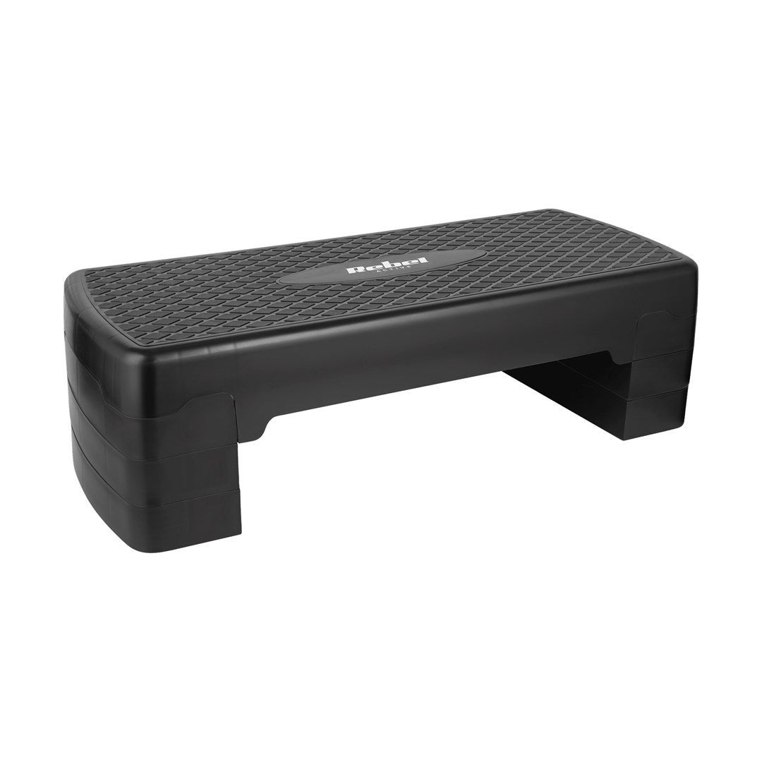 REBEL ACTIVE Step de Fitness 3 Níveis Preto - 4