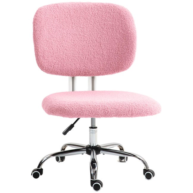 FurnitureR Sedia da scrivania girevole senza braccioli, sedia da ufficio regolabile in altezza, per casa, ufficio, camera da letto, studio, blu FurnitureR Sedia da scrivania girevole senza braccioli, sedia da ufficio regolabile in altezza, per casa, ufficio, camera da letto, studio, blu