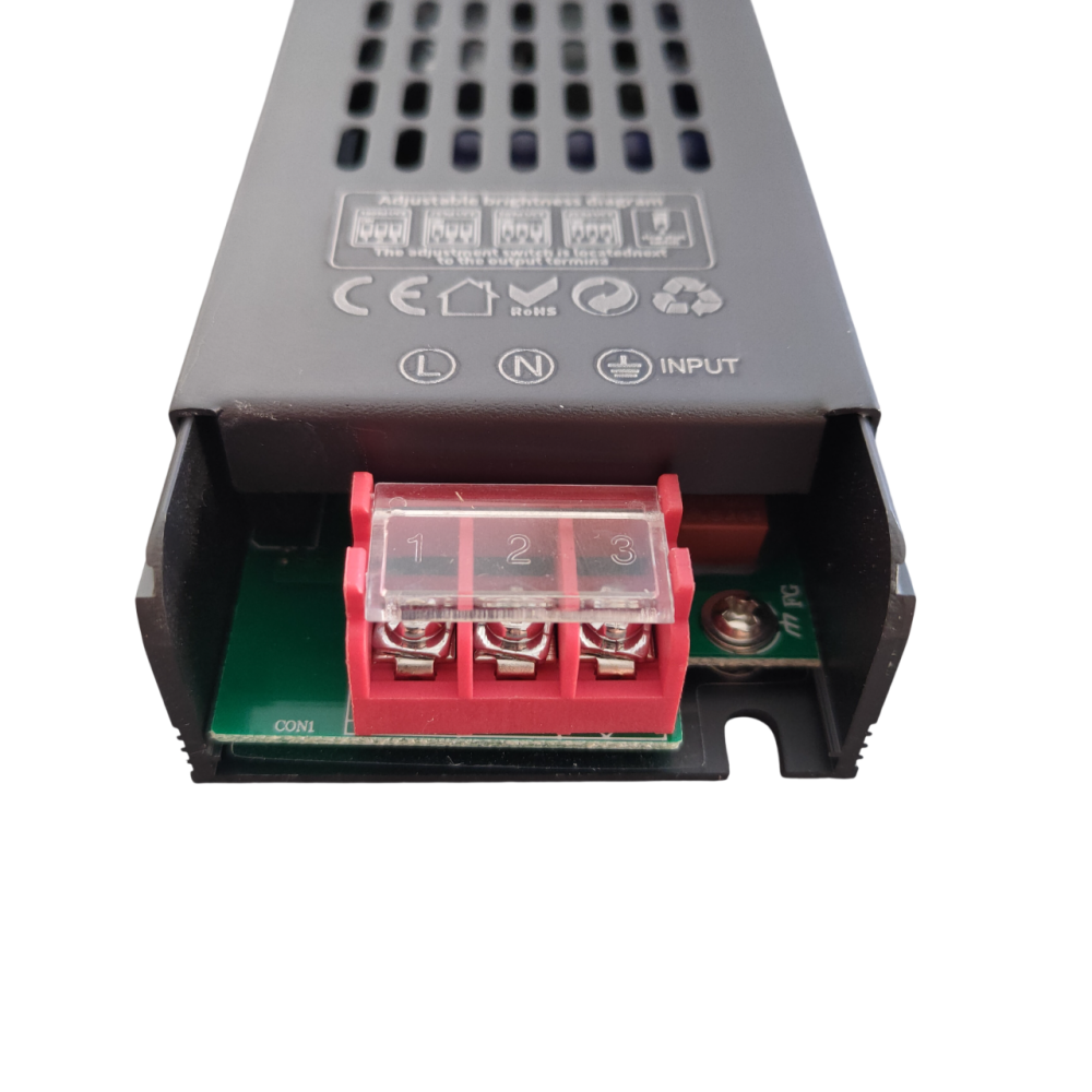Alimentatore LED Dimmerabile 24V 300W Trasformatore ultra sottile per striscia LED Driver LED