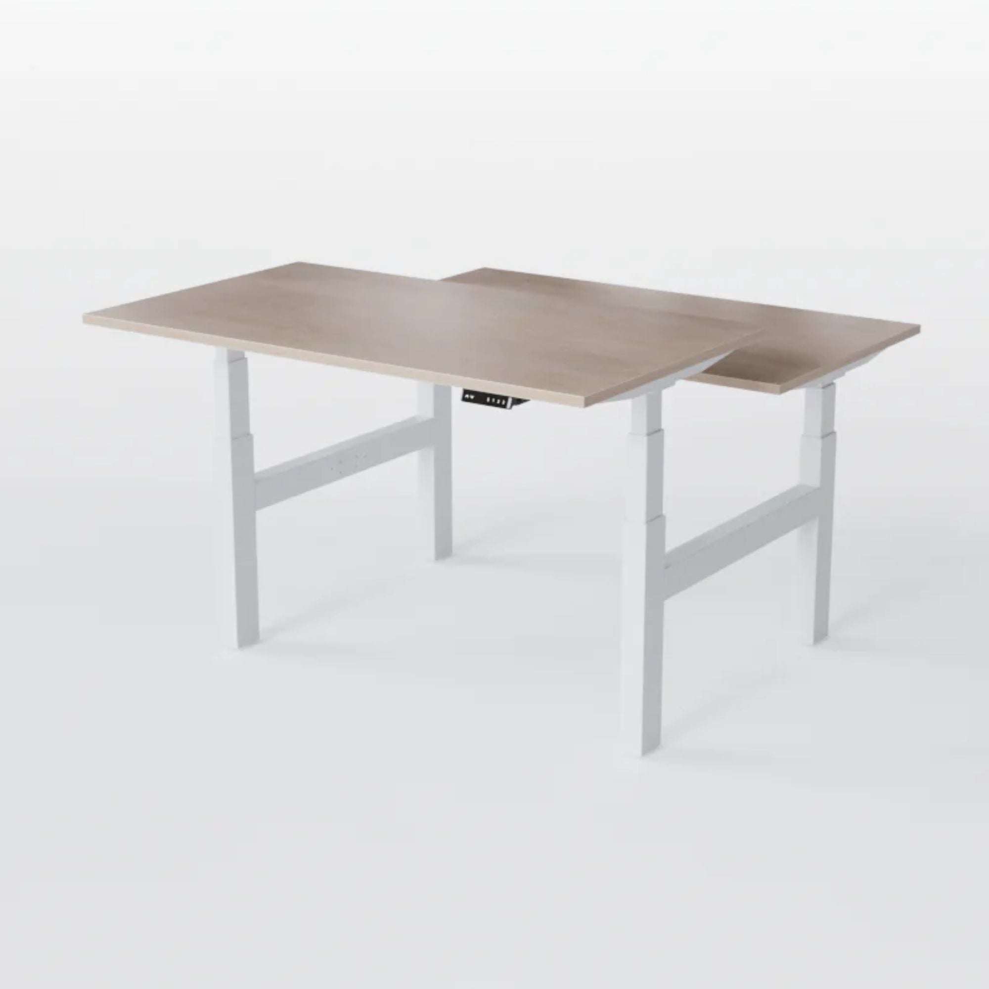 AUM WORLD Bench Assis Debout Électrique DUO GO, 140x80, 4 moteurs, Anti ...