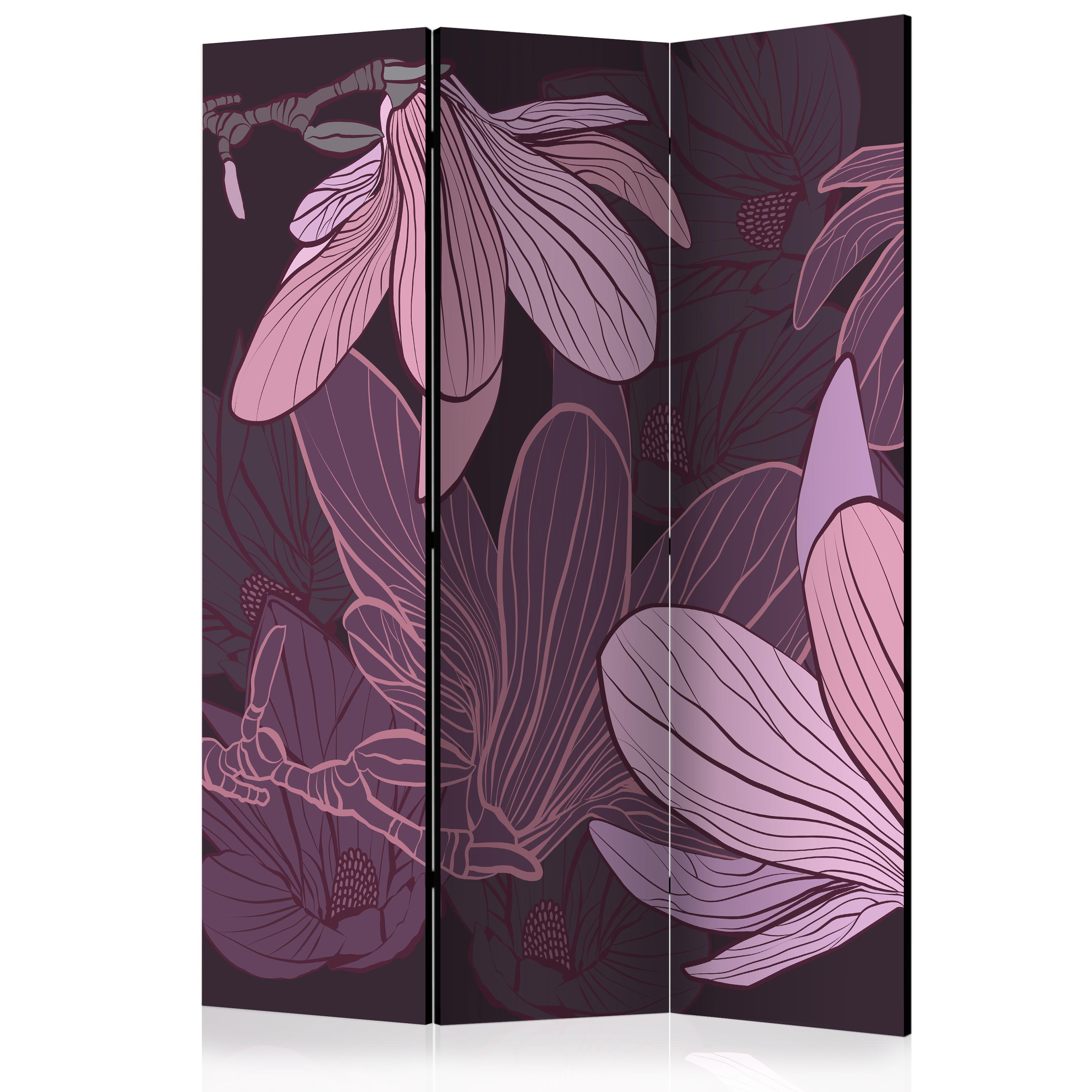 Paravent - Dreamy flowers [Room Dividers] [135x172] | Leroy Merlin
