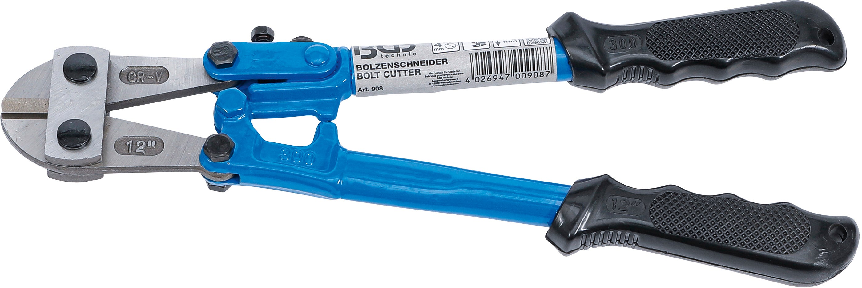 BGS Obcinak do śrub z hartowanymi szczękami 300 mm - 908
