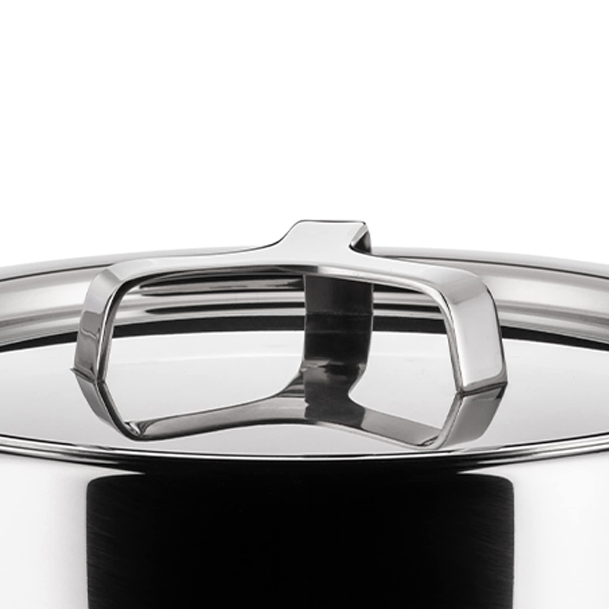 Alessi Casseruola Due Manici AJM101-S In Acciaio Inox Satinato 1810 Potspans Alessi Ajm101 S