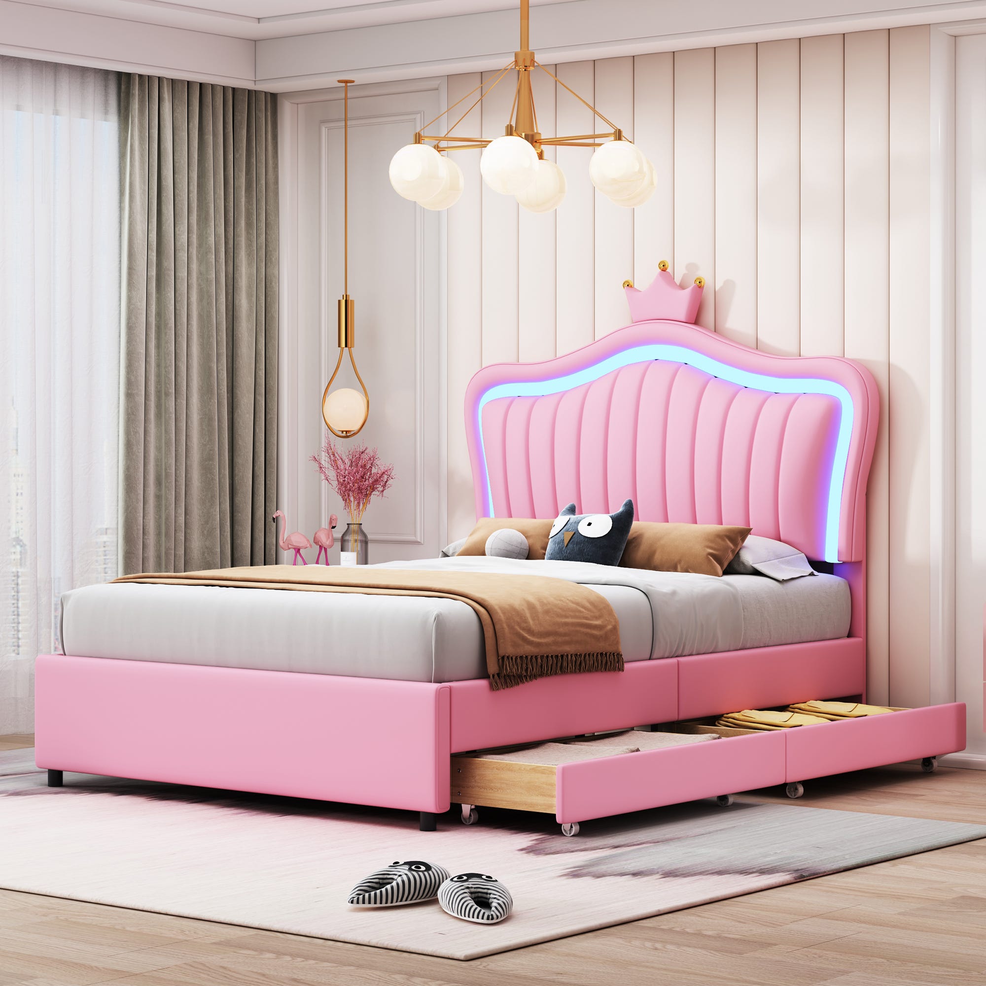 Lit D'enfant Rembourré Beige 90 X 200 Cm, Cadre De Lit Avec Tête De Lit Avec Tete De Lit Et Lattes Fleuries En Tissu Velours Doux Pour La Peau 84605580 Lit D'enfant Rembourré Beige 90 X 200 Cm, Cadre De Lit Avec Tête De Lit Avec Tete De Lit Et Lattes Fleuries En Tissu Velours Doux Pour La Peau 84605580