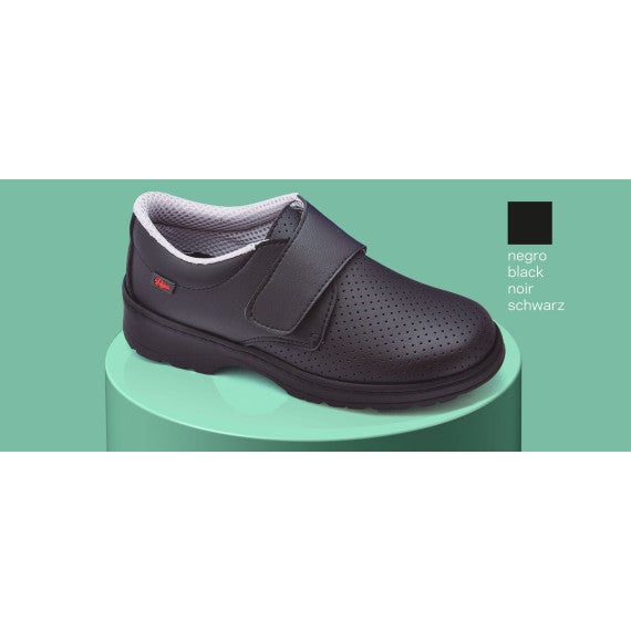 Zapato de sanidad transpirable con pala de microfibra forrada DIAN
