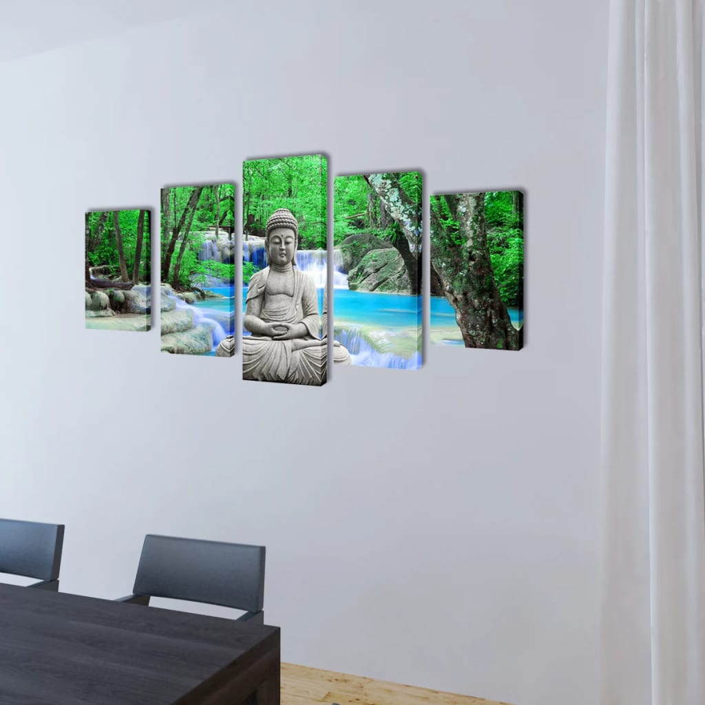 Maison Exclusive - Políptico com impressão Buddha 200x100 cm | Leroy Merlin