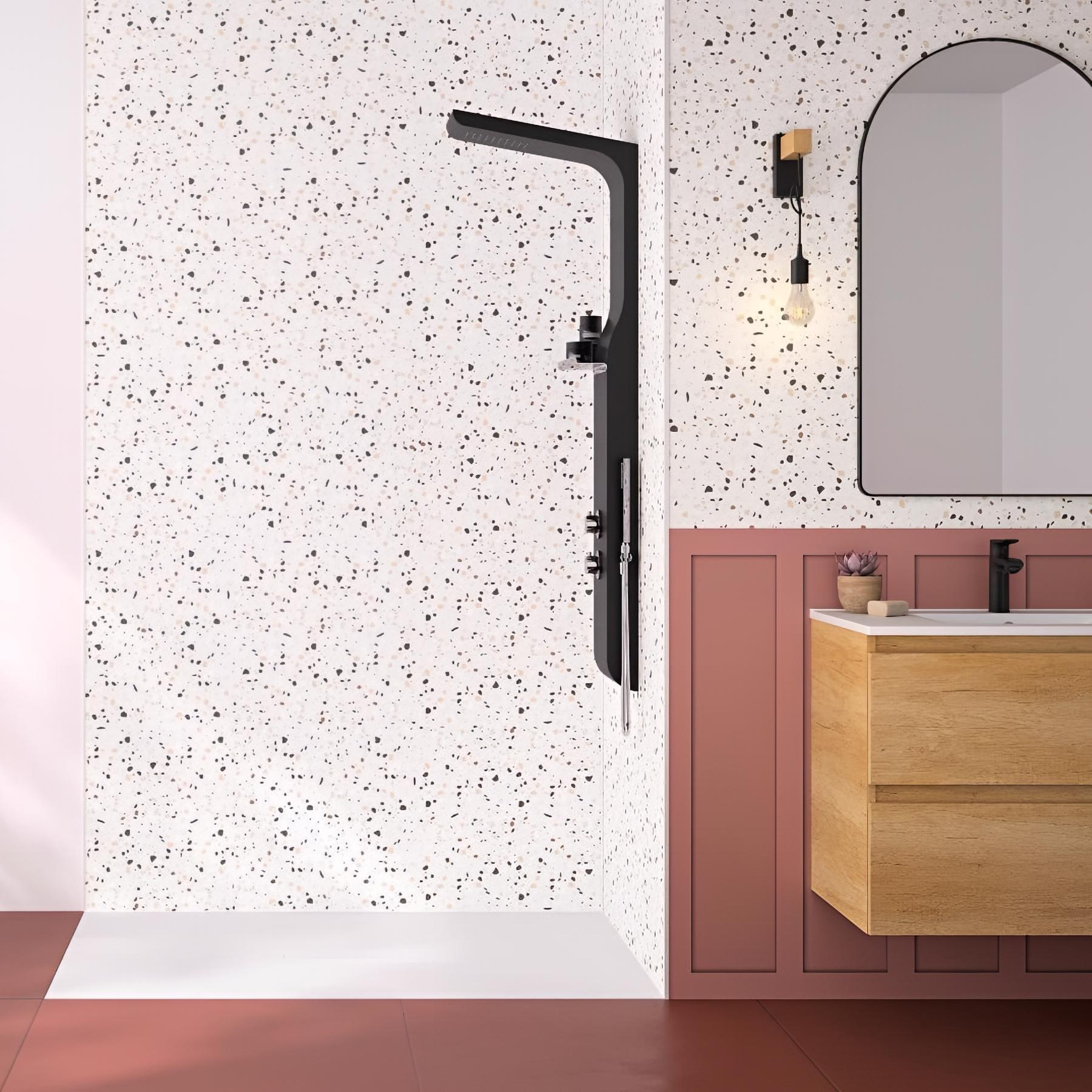 NewGround Designs Portafiltro Da Caffè Da Parete – Nero, Design Moderno, Con Adesivo O Viti