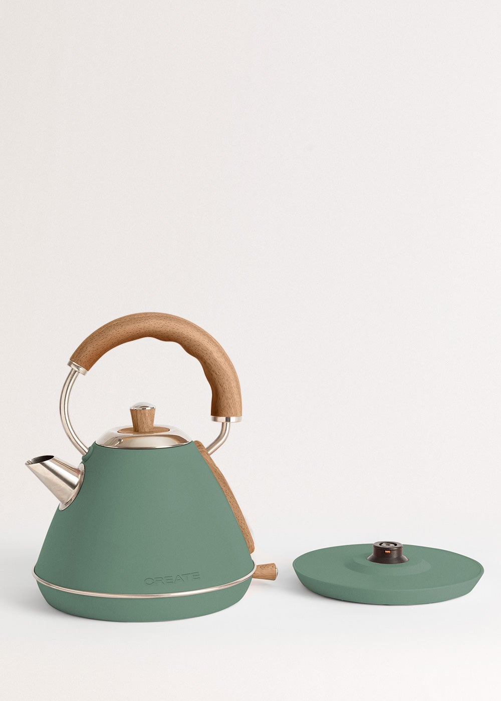 CREATE - Pack grille-pain TOAST RETRO + bouilloire KETTLE RETRO - Sauge - 4