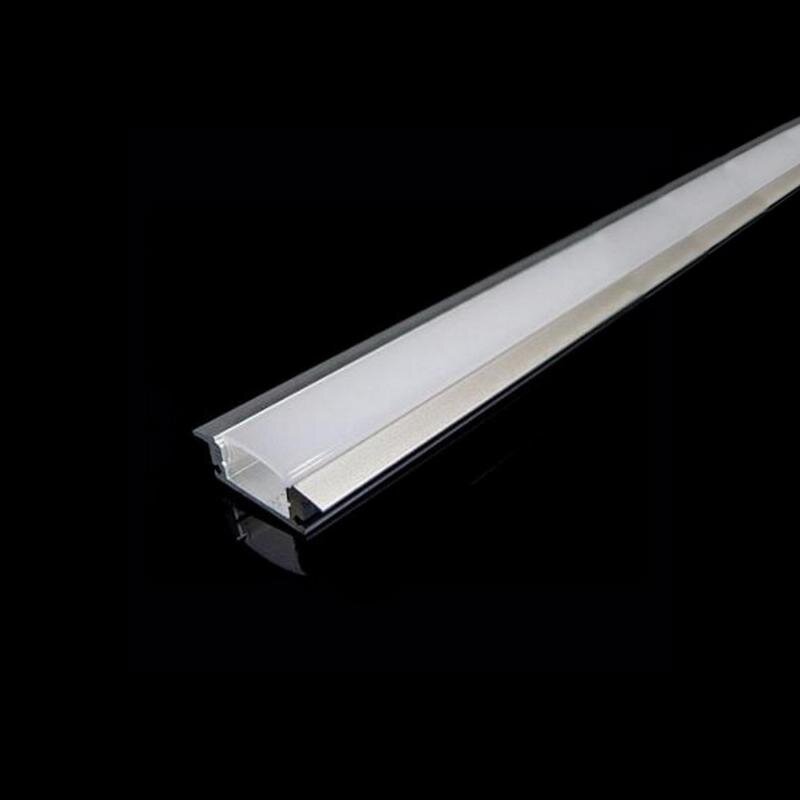 2310 Profil Ample Aluminium 1M Pour Bandes Strip LED Barre Rigide 1MT