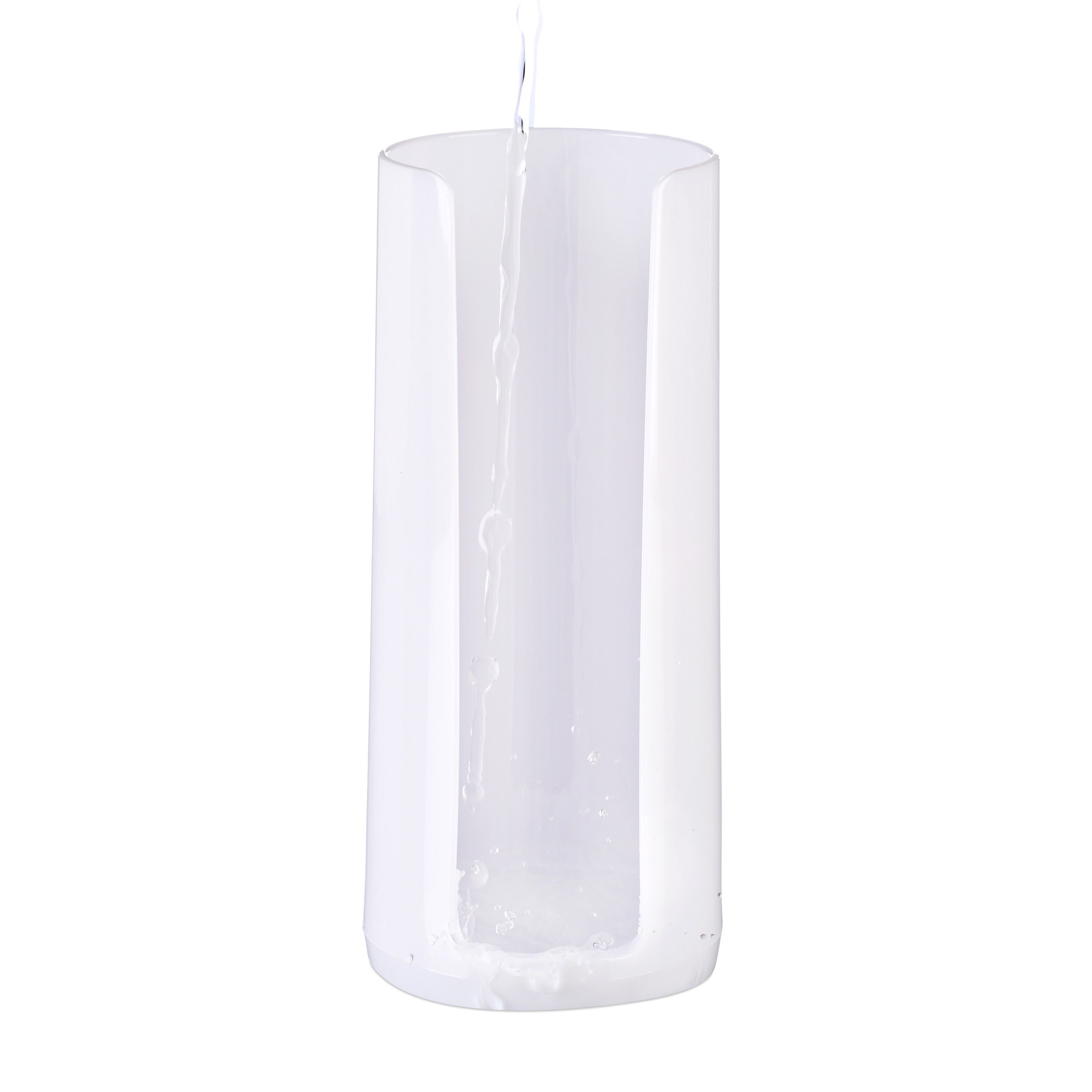 Lot de 2 distributeurs ronds de cotons en acrylique et bambou avec couvercle, pour salle de bains, 17,5 x ø 7,5 cm, mélange de couleurs 1, Relaxdays - 7