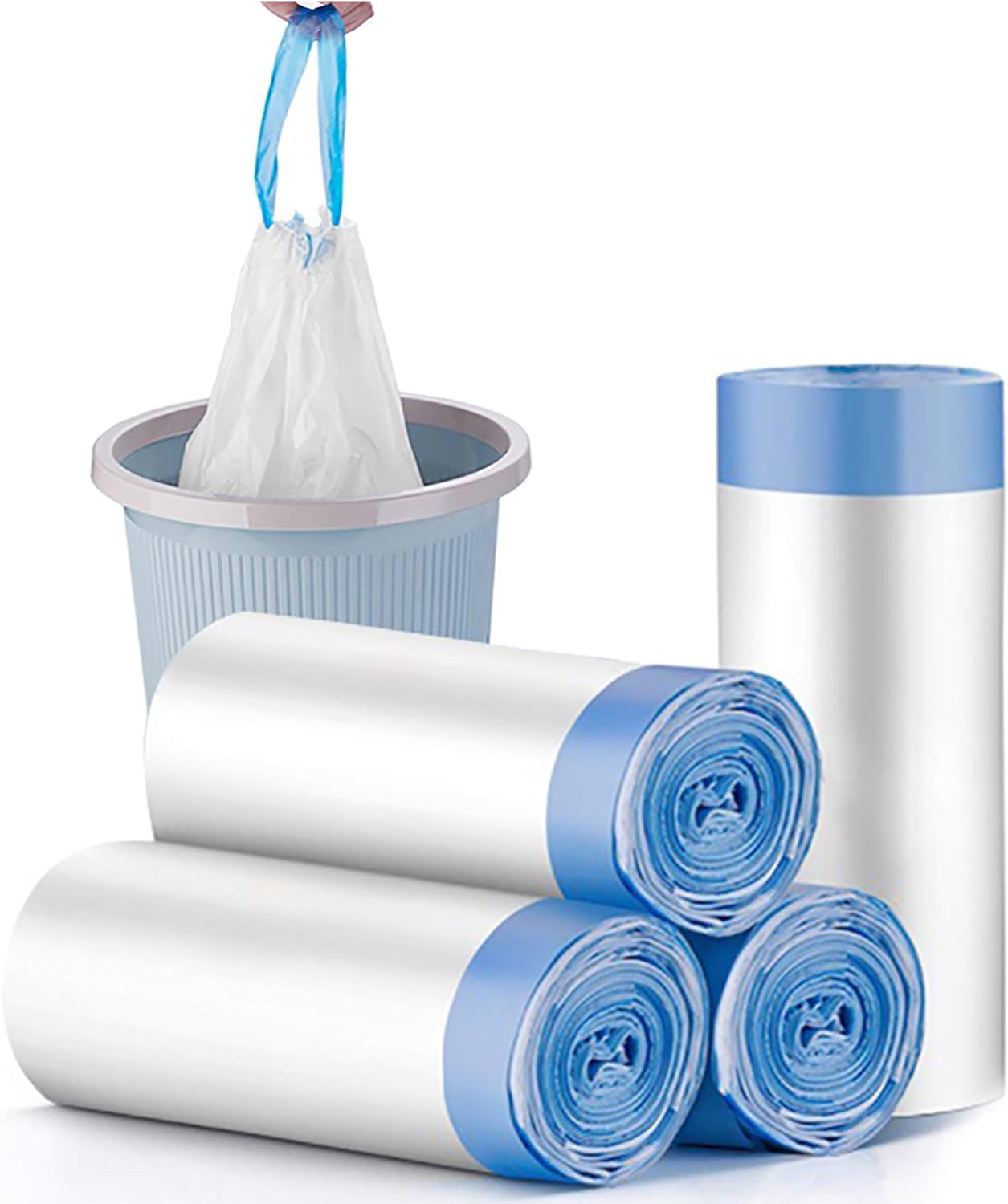 Sacs Poubelle De Cuisine Flextra Tall - 13 Gallons - Avec Cordon - Lot De 50