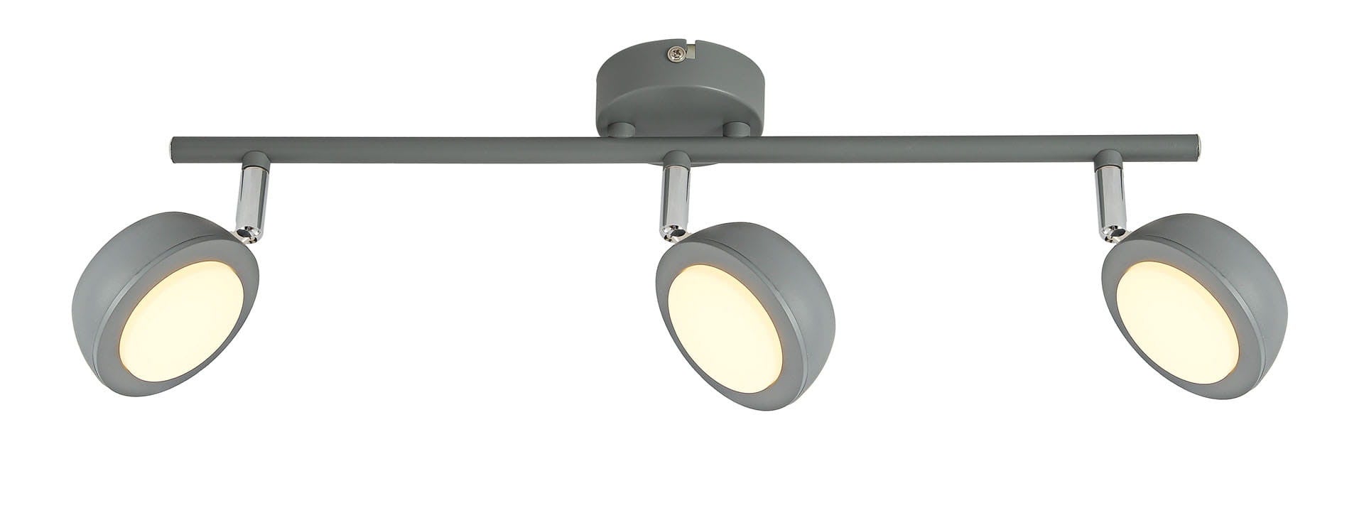 Reflektor sufitowy spot natynkowy listwa Mild szaro-biały LED 6W 3000K 720lm wym: 54 x 8 cm akryl Candellux