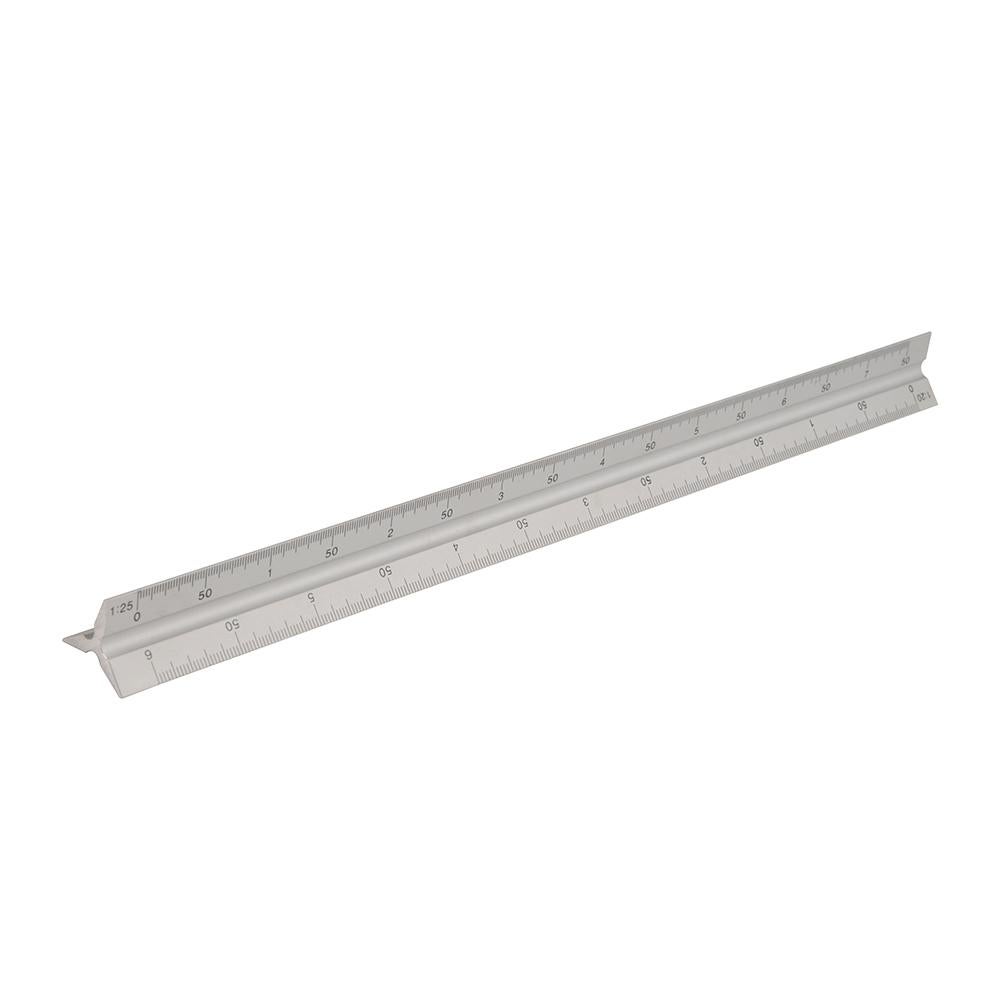 Silverline - Règle kutch professionnelle en alliage d'aluminium 30CM SILVERLINE - 4