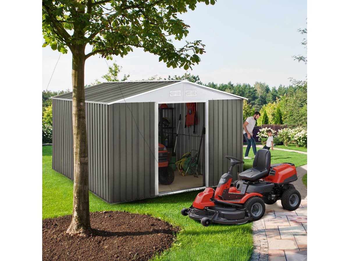Caseta metálica para jardín 