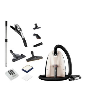 Nilfisk DESIGN Aspirapolvere Centralizzato Bianco, Completo Di Kit Di Installazione. Modello 42000221