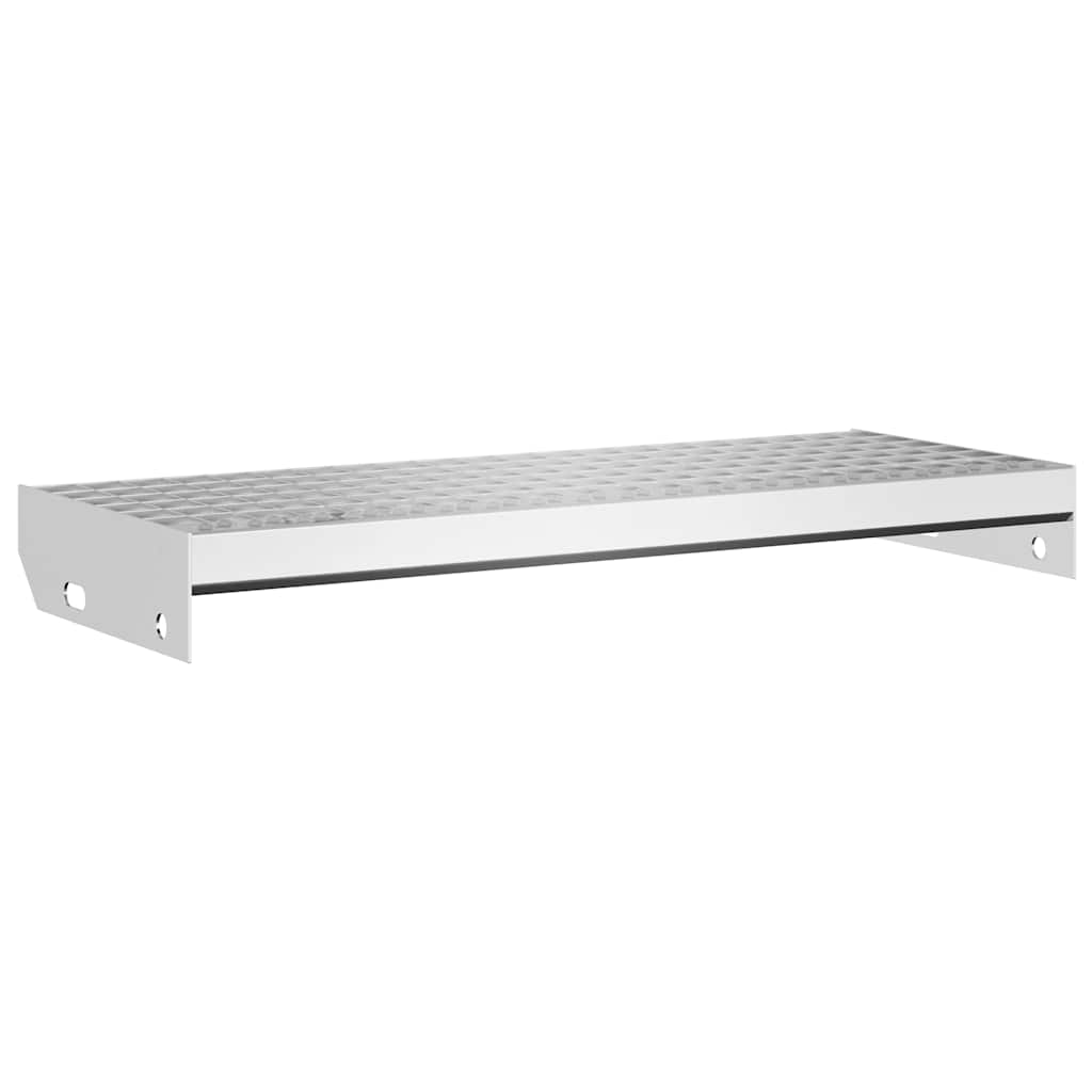 Stopień schodowy z kraty stalowej ocynkowanej 60x24x7 cm