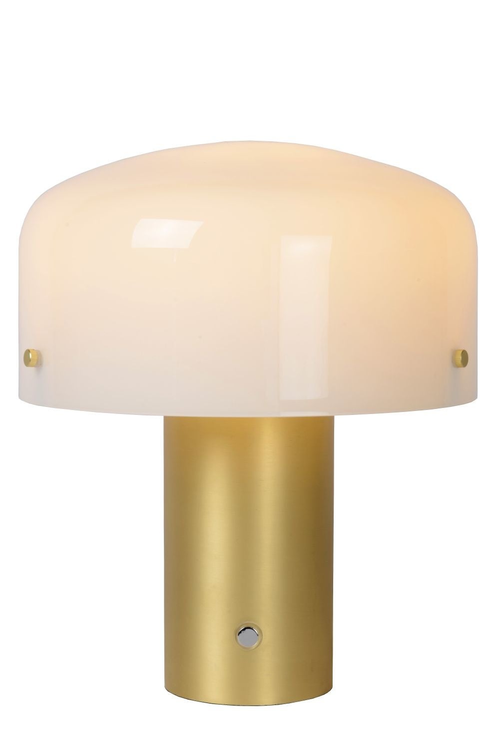 Lampe Métal Doré TIMON LUCIDE - Diam. 27 x H35 cm - 8