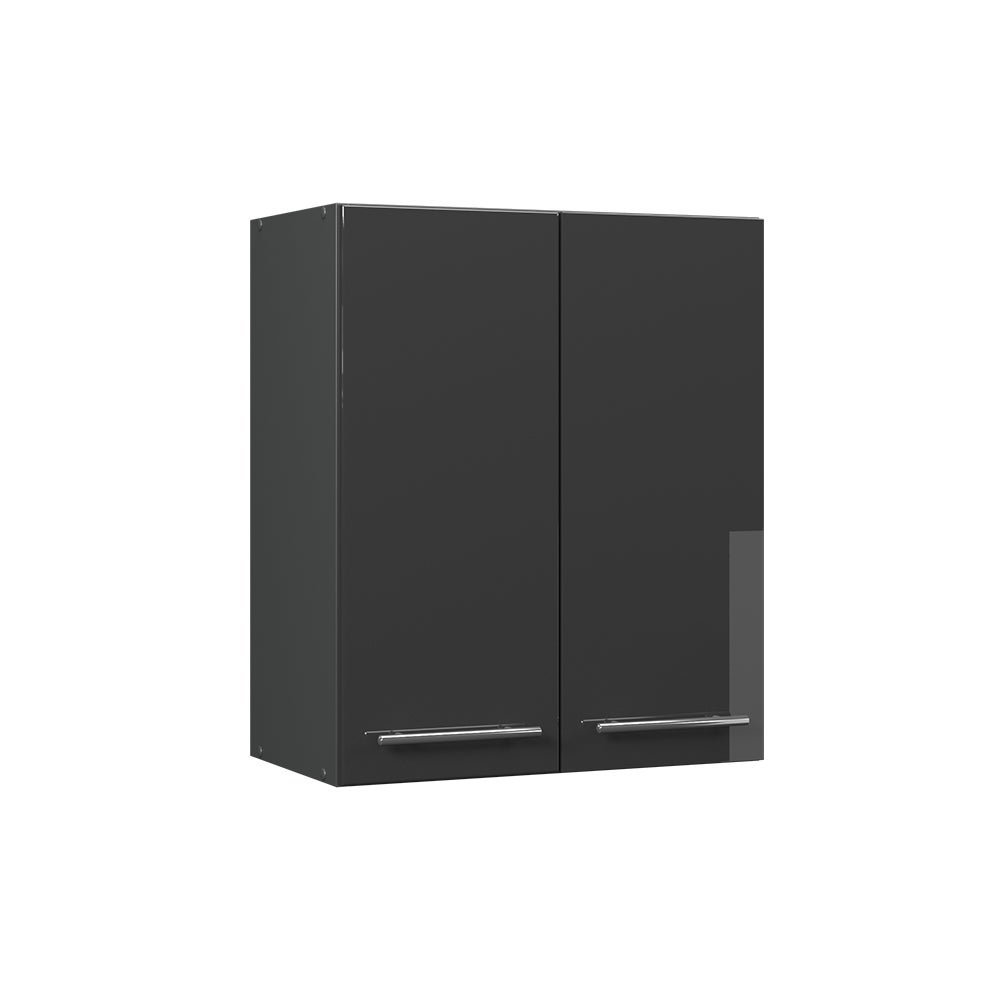 Vicco Szafka ścienna Fame-Line, Antracyt wysoki połysk, 60 cm