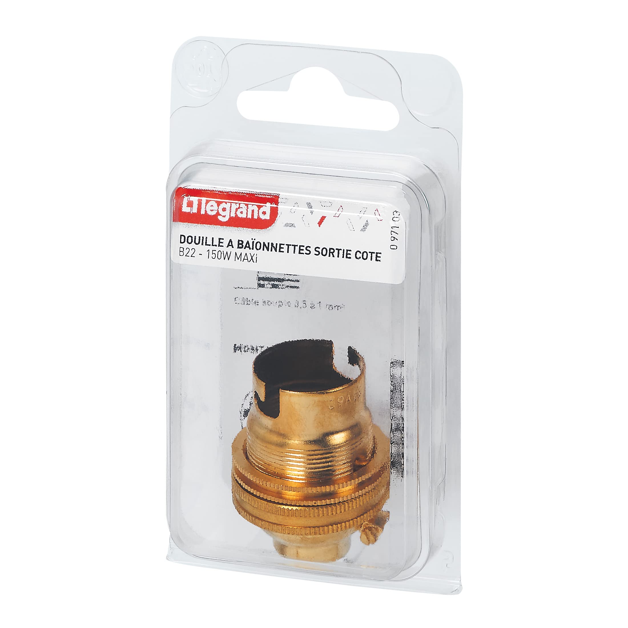 Douille B22 Legrand 97103 Acier Avec Bague Et Pas Fileté - 3