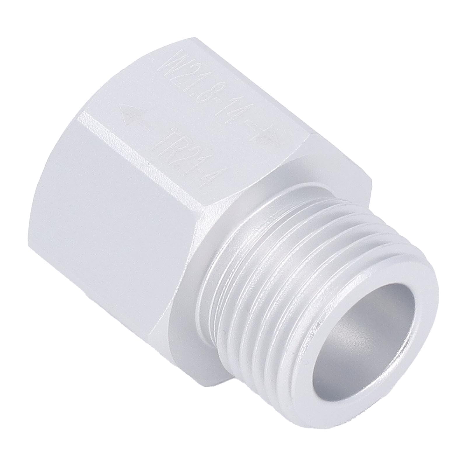 Adattatore Cilindro CO2 TR21.4 A W21.8 – Filettatura Da Femmina A Maschio, In Alluminio, Per Acquari E Barili Di Birra, Compatto E Leggero