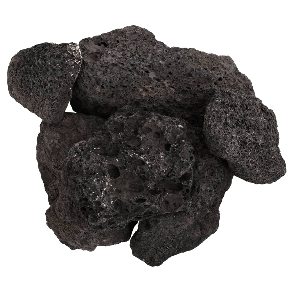 Roches volcaniques noires 10 kg 10-30 cm | Leroy Merlin