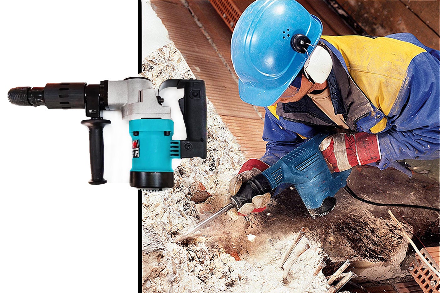 Martello perforatore a batteria PRDS 10-20V