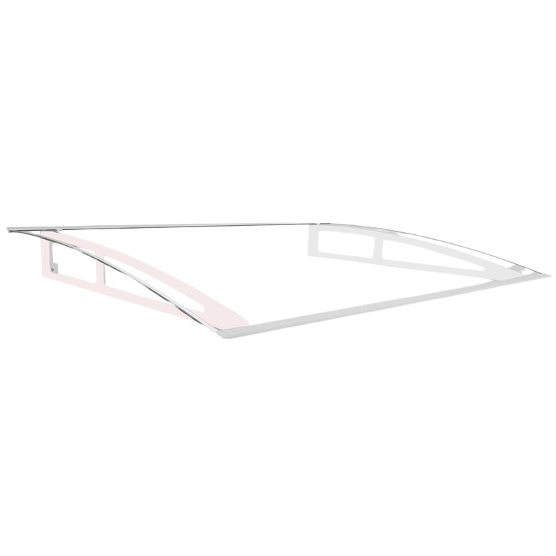 Toldo para puerta de entrada caroline - blanco, 140x100 cm