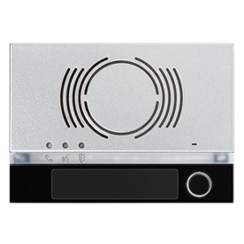 Façade Urmet Alpha blanche pour poste extérieur audio avec bouton