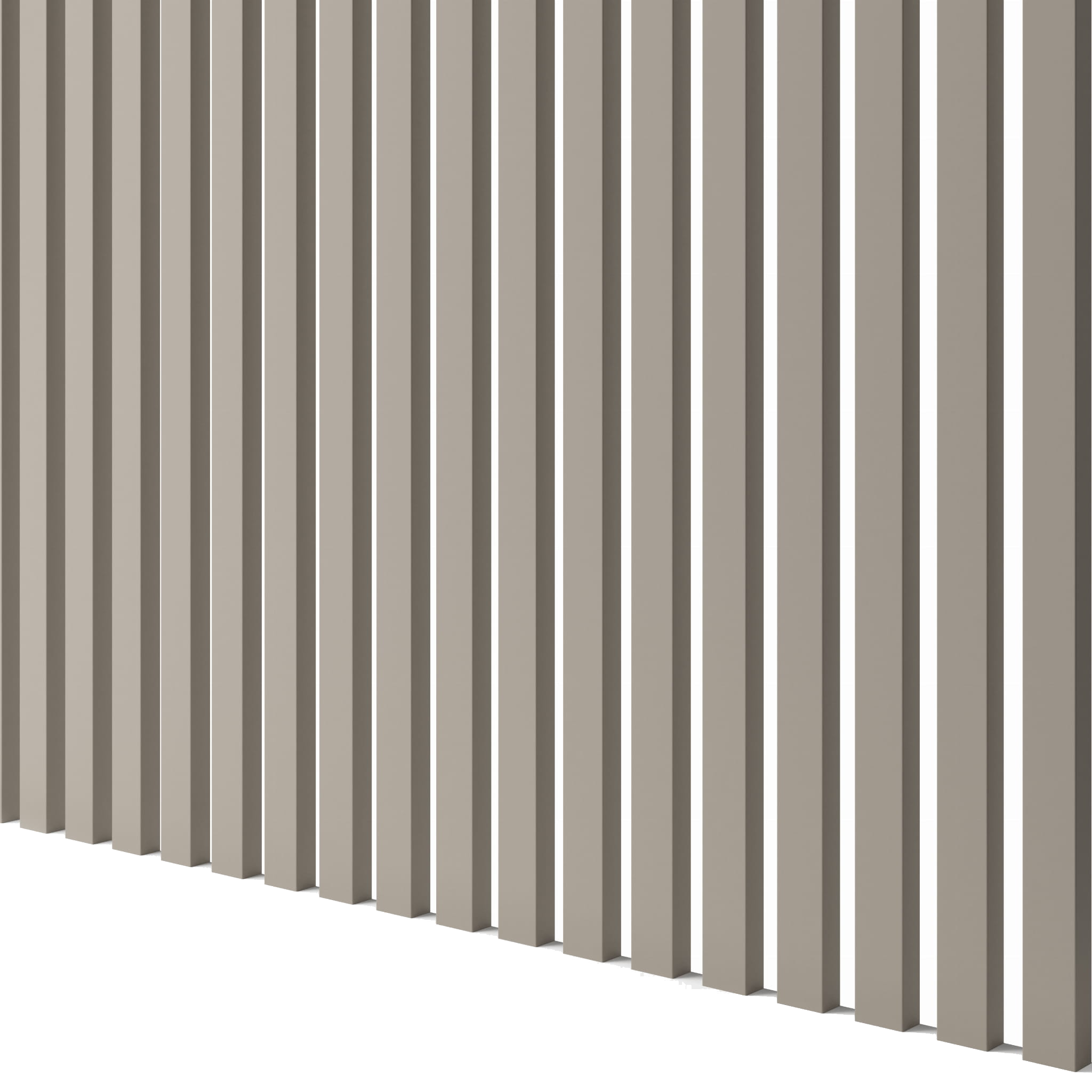 Lamele Slim 3x1,8cm LAMELE3D - piaskowy beż