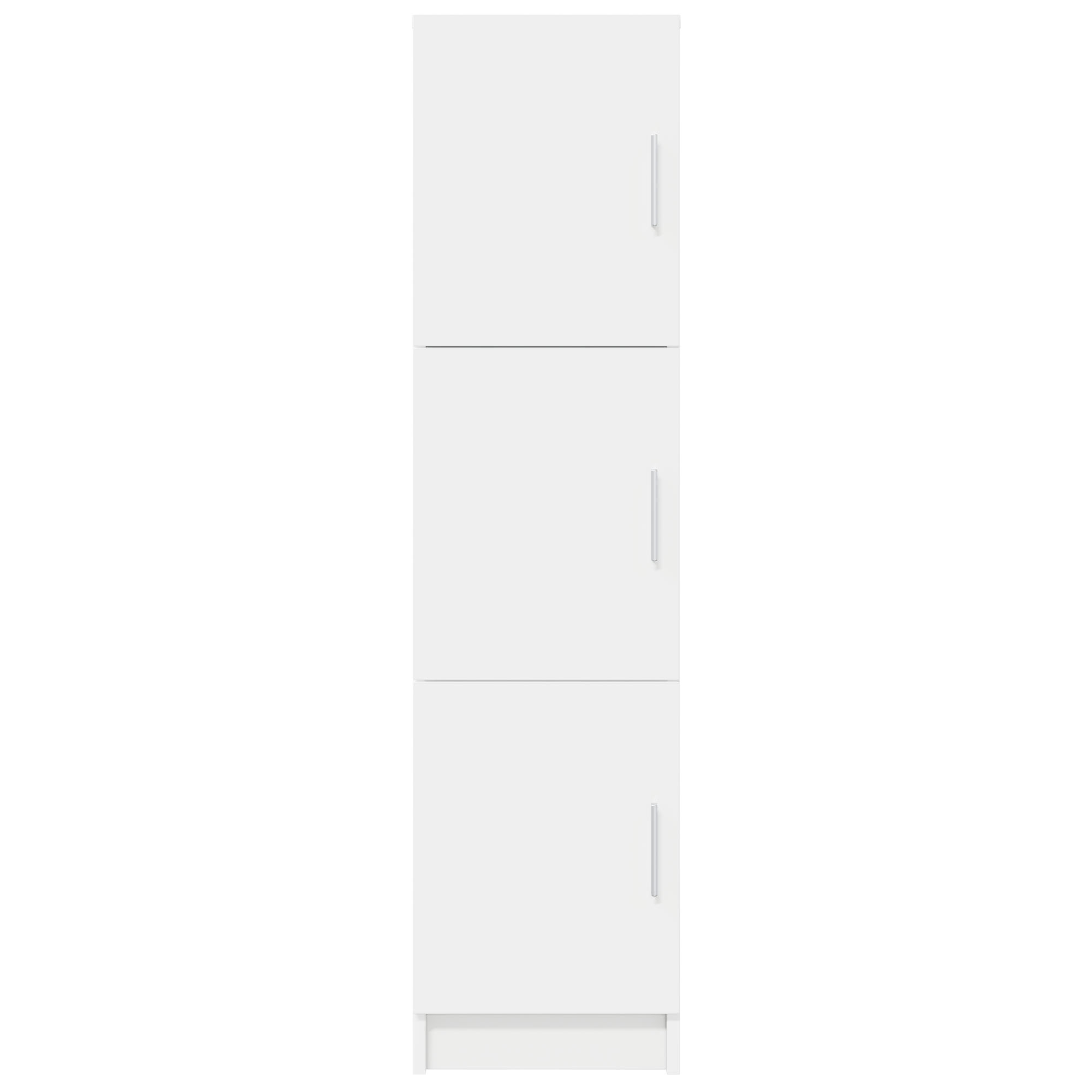 Buffet，Meuble de Rangement，Bahut blanc Blanc Bois MDF Moyen Buffet，Meuble de Rangement，Bahut blanc Rectangulaire CFW688369 - 5