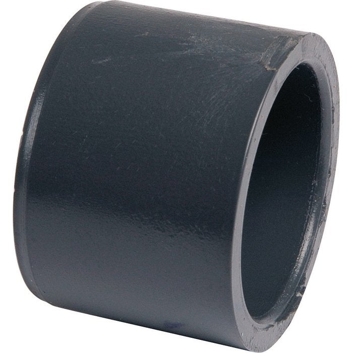Raccord PVC Pression Noir 25 Mm Femelle/Femelle - Marque Girpi, Référence BMA25, Neuf