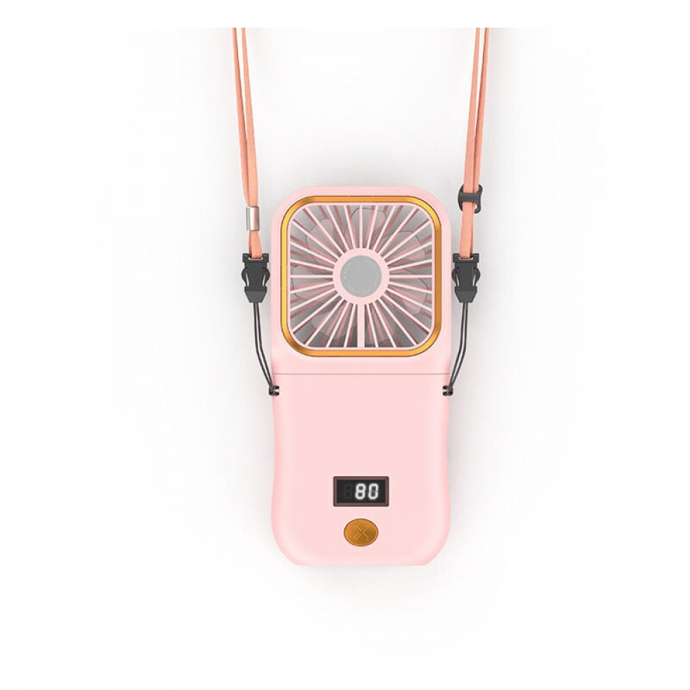 Mini wentylator kieszonkowy, składany wentylator przenośny z akumulatorem, mały, cichy wentylator z 3 prędkościami, wentylator stołowy, wentylator ręc
