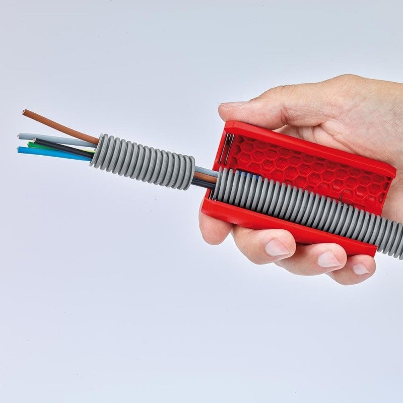 KNIPEX 90 22 01 SB TwistCut® Tagliatubo per tubi ondulati 100 mm - 4