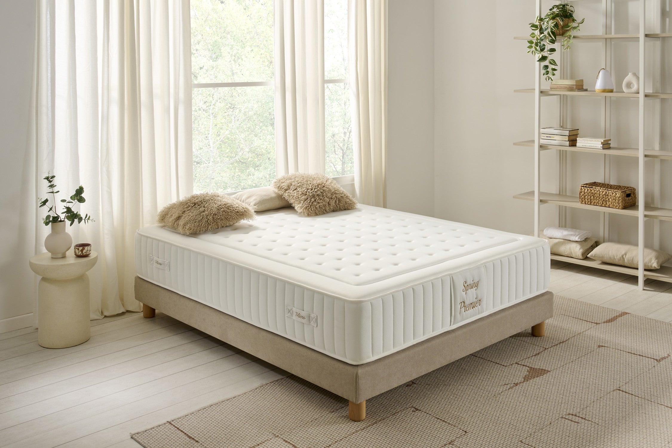 Materac Sprężyny kieszeniowe Micro Spring Premier, 30cm, 160x190cm - Moonia