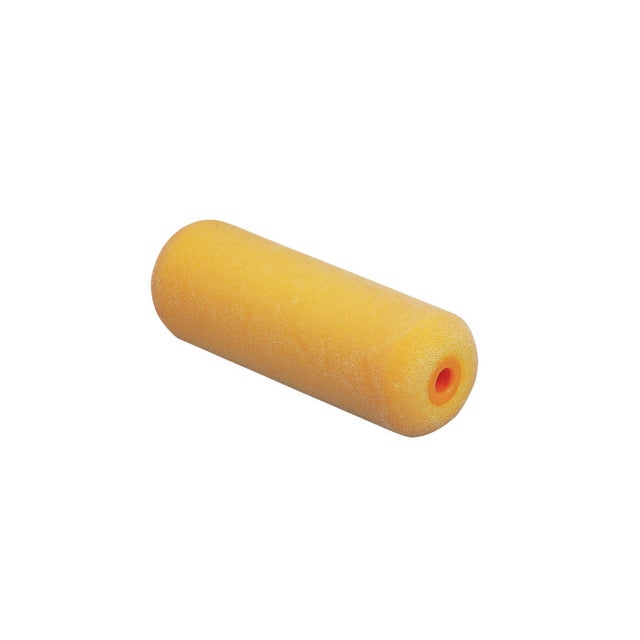 Paquet de 10 mini manchons mousse floquée 110mm ROULOR 327311