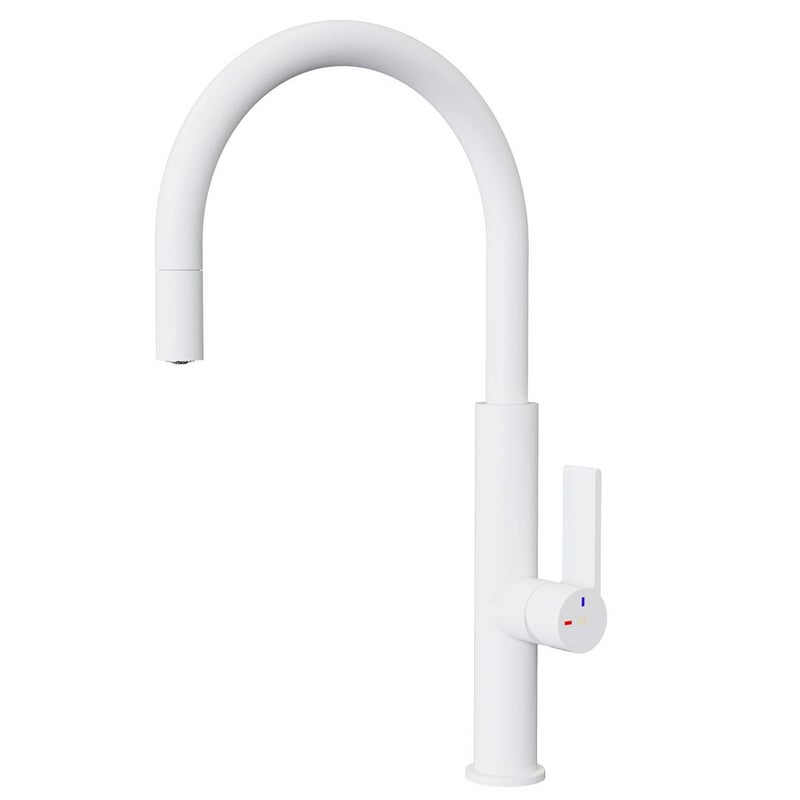 Bateria kuchenna ESSEBAGNO Sifflet biała