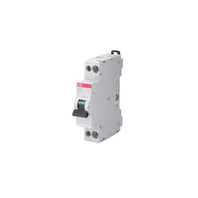 ABB - Disjoncteur modulaire 1P+N 25A - Courbe C - 4,5 kA - 470240