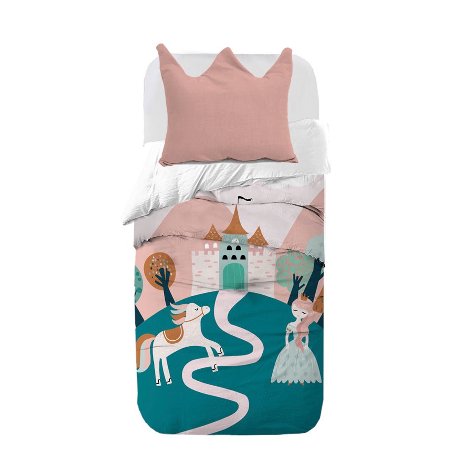Funda nórdica infantil princesa camelot - cama90 (160x270)