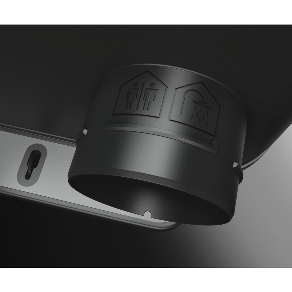 Kit VMC simple flux hygroréglable - EasyHOME Hygro Compact Premium HP+ - 11033026 ALDES - 11033026 - 4