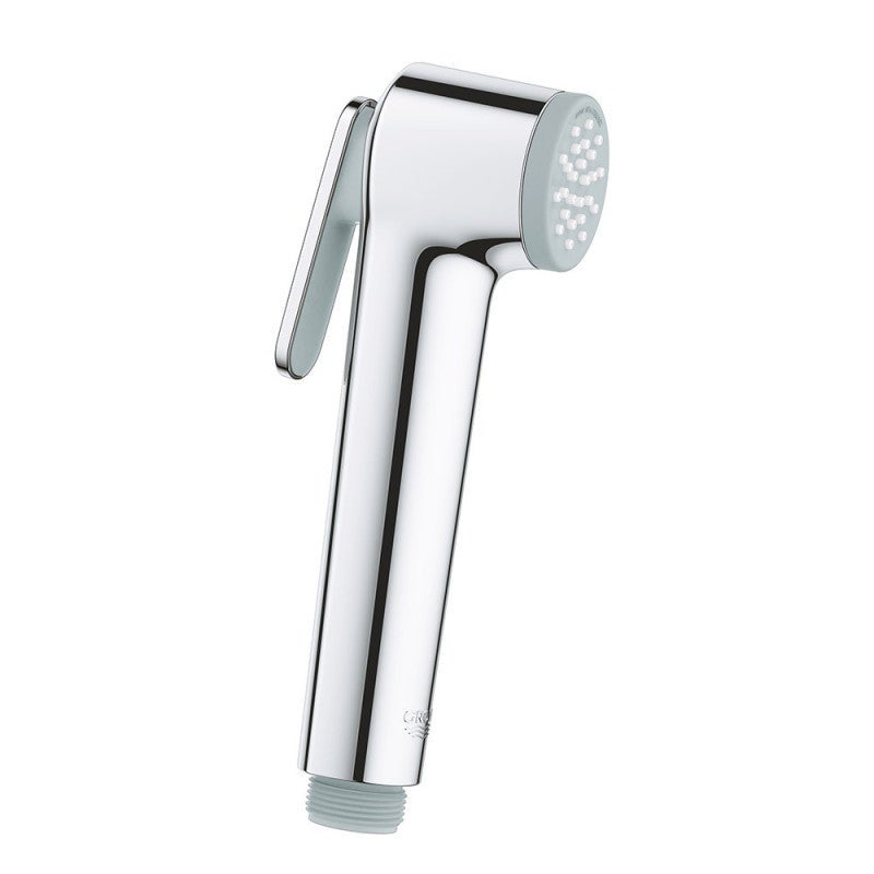 GROHE Tempesta-F Trigger Spray 30 Handdoucheset - 1 straalsoort - rond - met houder - gladde slang - 125cm - chroom/wit - 27812il1