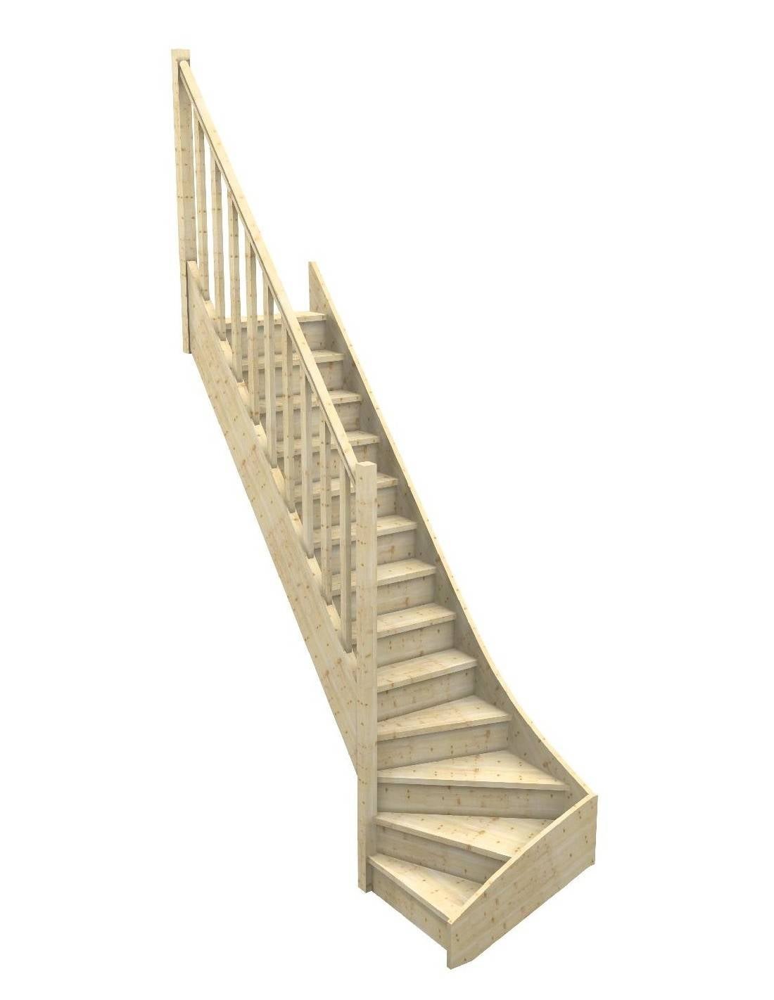 Escalier Quart Tournant Gauche